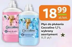 Społem Płyn do płukania Coccolino oferta