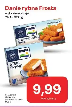 Społem FRoSTA Złote paluszki rybne 300 g (10 sztuk) oferta