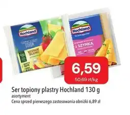 Społem Hochland Ser kremowy w plastrach maasdamer 130 g oferta