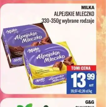 TomiMarkt Milka Alpejskie Mleczko oferta