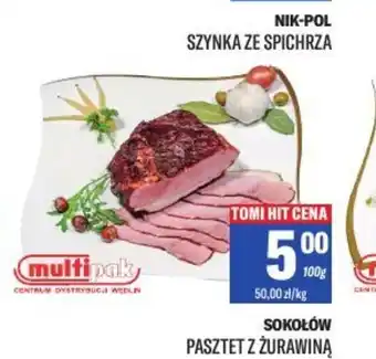 TomiMarkt Szyna ze spichrza Nik-Pol oferta