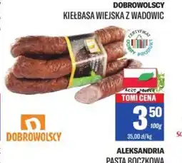 TomiMarkt Kiełbasa wiejska z Wadowic Dobrowolscy oferta