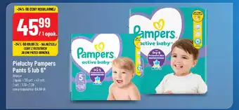 Polomarket Pieluchy Pampers Pants 5 lub 6 Orbico oferta