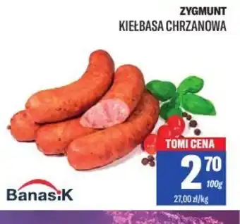 TomiMarkt Kiełbasa chrzanowa Zygmunt oferta