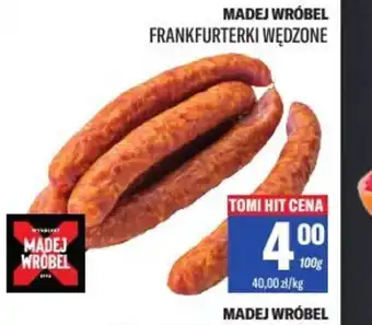 TomiMarkt Frankfurterki wędzone Madej Wróbel oferta