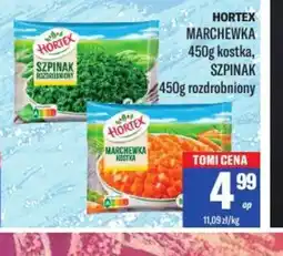 TomiMarkt Hortex Marchewka, Szpinak oferta