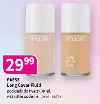 Drogerie Polskie PAESE Long Cover Fluid podkłady do twarzy oferta