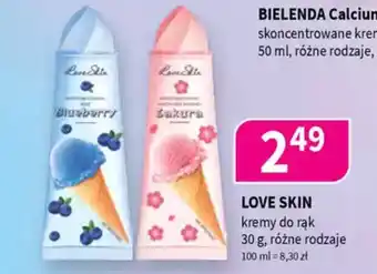 Drogerie Polskie LOVE SKIN kremy do rąk oferta