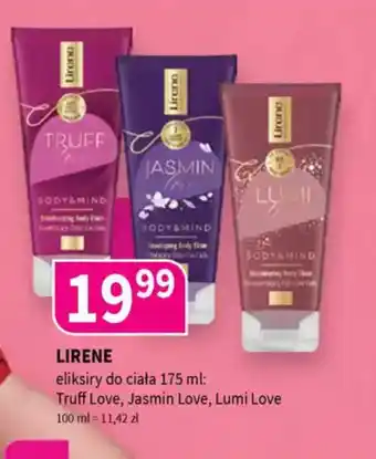 Drogerie Polskie Lirene eliksiry do ciała oferta