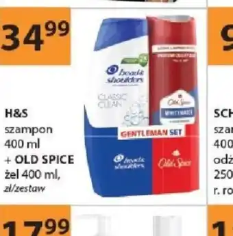 Drogerie Laboo Head & Shoulders szampon + Old Spice żel oferta