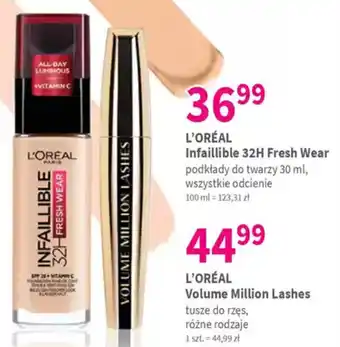 Drogerie Polskie L'oreal infaillible 32h fresh wear podkłady oferta