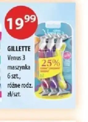 Drogerie Laboo Gillette Venus 3 maszynki oferta