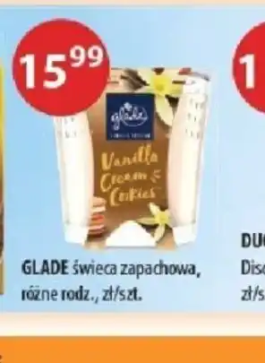 Drogerie Laboo Swieca zapachowa GLADE Vanilla Cream Custard oferta