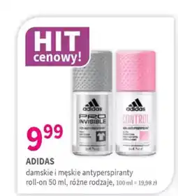 Drogerie Polskie Adidas damskie, męskie antyperspiranty roll-on oferta