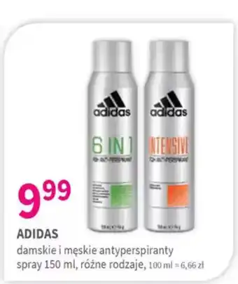 Drogerie Polskie Adidas damskie i męskie antyperspiranty spray oferta