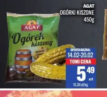 TomiMarkt Ogórki kiszone Agat oferta