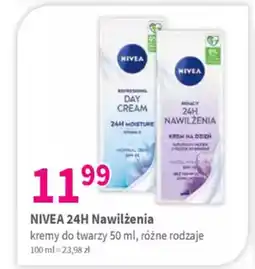 Drogerie Polskie Nivea 24h nawilżenia kremy do twarzy oferta