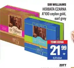 TomiMarkt Sir Williams Herbata czarna oferta