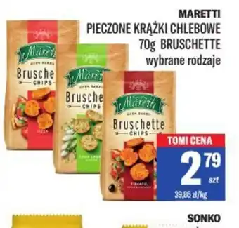 TomiMarkt Pieczone krążki chlebowe 70g Bruschette oferta