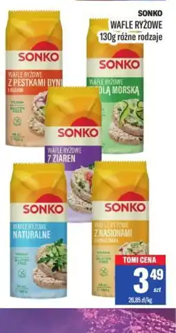 TomiMarkt Wafle ryżowe Sonko oferta