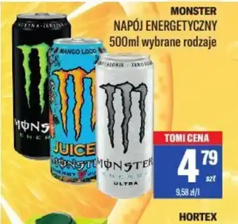 TomiMarkt Napój energetyczny Monster oferta