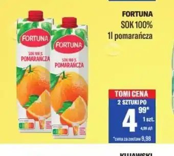 TomiMarkt Fortuna Sok 100% pomarańczowy oferta