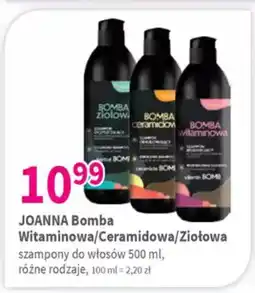 Drogerie Polskie Joanna bomba witaminowa/ceramidowa/ziołowa szampony oferta