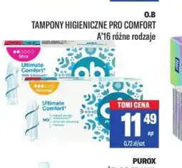 TomiMarkt Tampony higieniczne o.b. Pro Comfort oferta