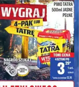 TomiMarkt Piwo Tatra oferta