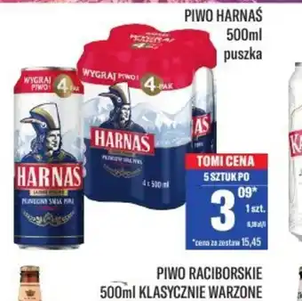 TomiMarkt Piwo Harnaś oferta