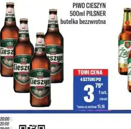 TomiMarkt Piwo Cieszyn 500ml Pilsner oferta