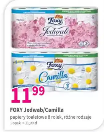 Drogerie Polskie Foxy jedwab/camilla papiery toaletowe oferta