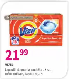 Drogerie Polskie Vizir kapsułki do prania, pudełko oferta