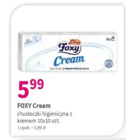 Drogerie Polskie Foxy cream chusteczki higieniczne z kremem oferta