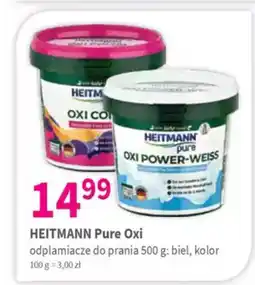 Drogerie Polskie Heitmann pure oxi odplamiacze do prania oferta