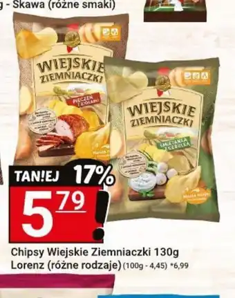 Hitpol Chipsy Wiejskie Ziemniaczki Lorenz oferta