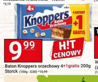 Hitpol Baton Knoppers orzechowy 4+1 gratis oferta