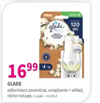 Drogerie Polskie Glade odświeżacz powietrza, urządzenie, wkład oferta