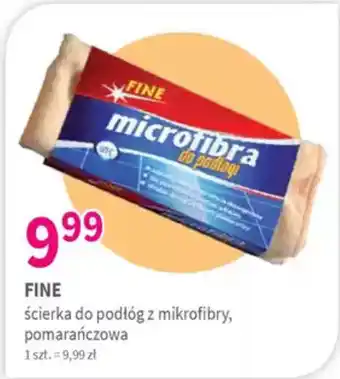 Drogerie Polskie FINE ścierka do podłóg z mikrofibry, pomarańczowa oferta