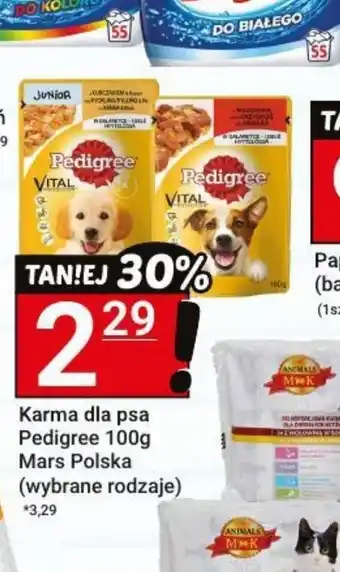 Hitpol Karma dla psa Pedigree 100g oferta