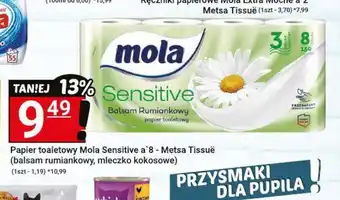 Hitpol Papier toaletowy Mola Sensitive 8Metsa Tissue oferta