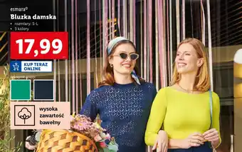 Lidl Esmara Bluzka damska oferta