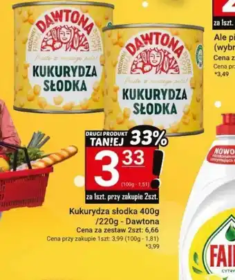 Hitpol Kukurydza słodka Dawtona oferta