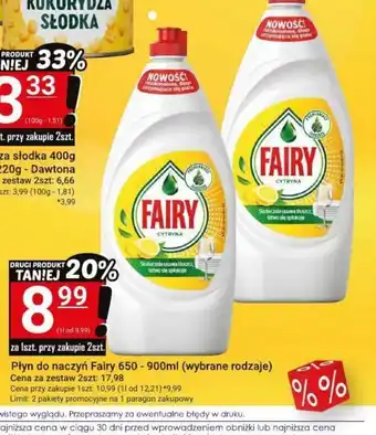 Hitpol Płyn do naczyń Fairy oferta