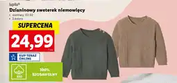 Lidl Lupilu Dzianinowy sweterek niemowlęcy oferta