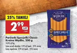 Biedronka Parówki specjałki Kraina wędlin oferta