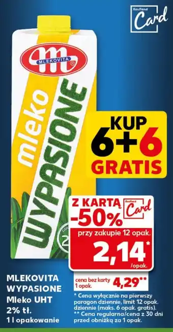 Kaufland Mleko Mlekovita oferta