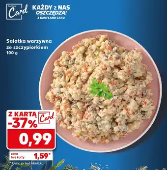 Kaufland Sałatka warzywna Kaufland oferta