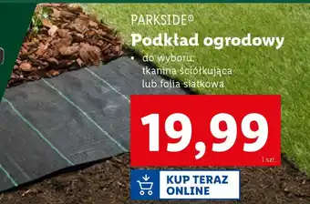 Lidl Parkside podkład ogrodowy oferta