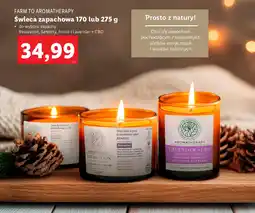 Lidl Farm to aromatherapy świeca zapachowa oferta